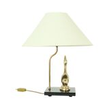 Hollywood Regency Table Lamp Regina Massive Swan Lamp 46cm