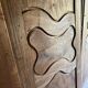 Pair of nineteenth century walnut doors