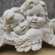 Stucco decoration depicting angels