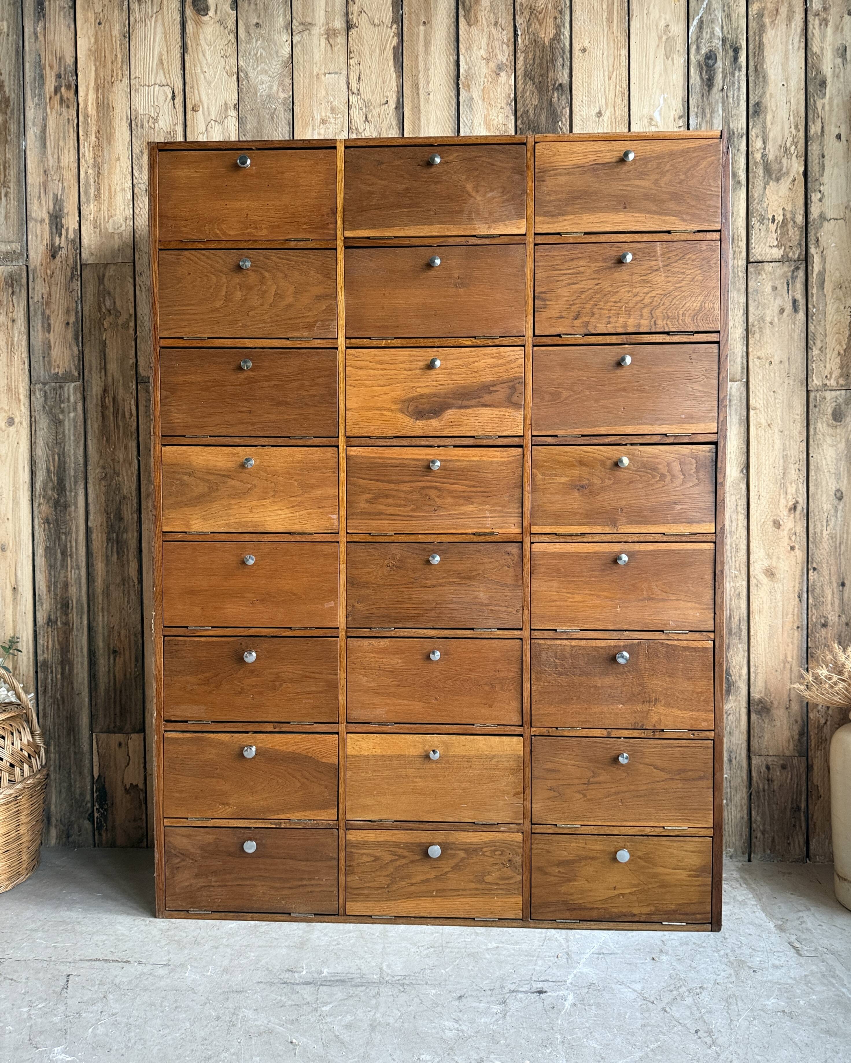 Renovated notary desk with flaps.