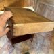 Mahogany chiffonnier table from the Louis XVI period.