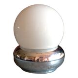 Lampara de mesa cromada