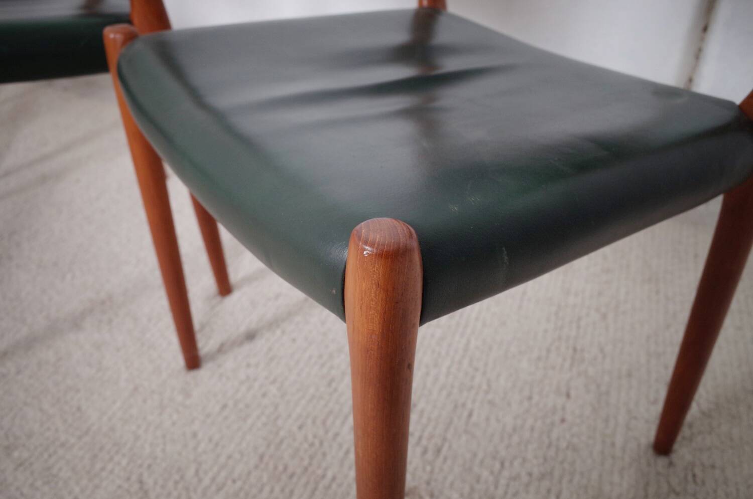 3 x chaises Niels Møller modèle 80