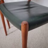3 x chaises Niels Møller modèle 80