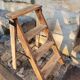 Wooden stepladder