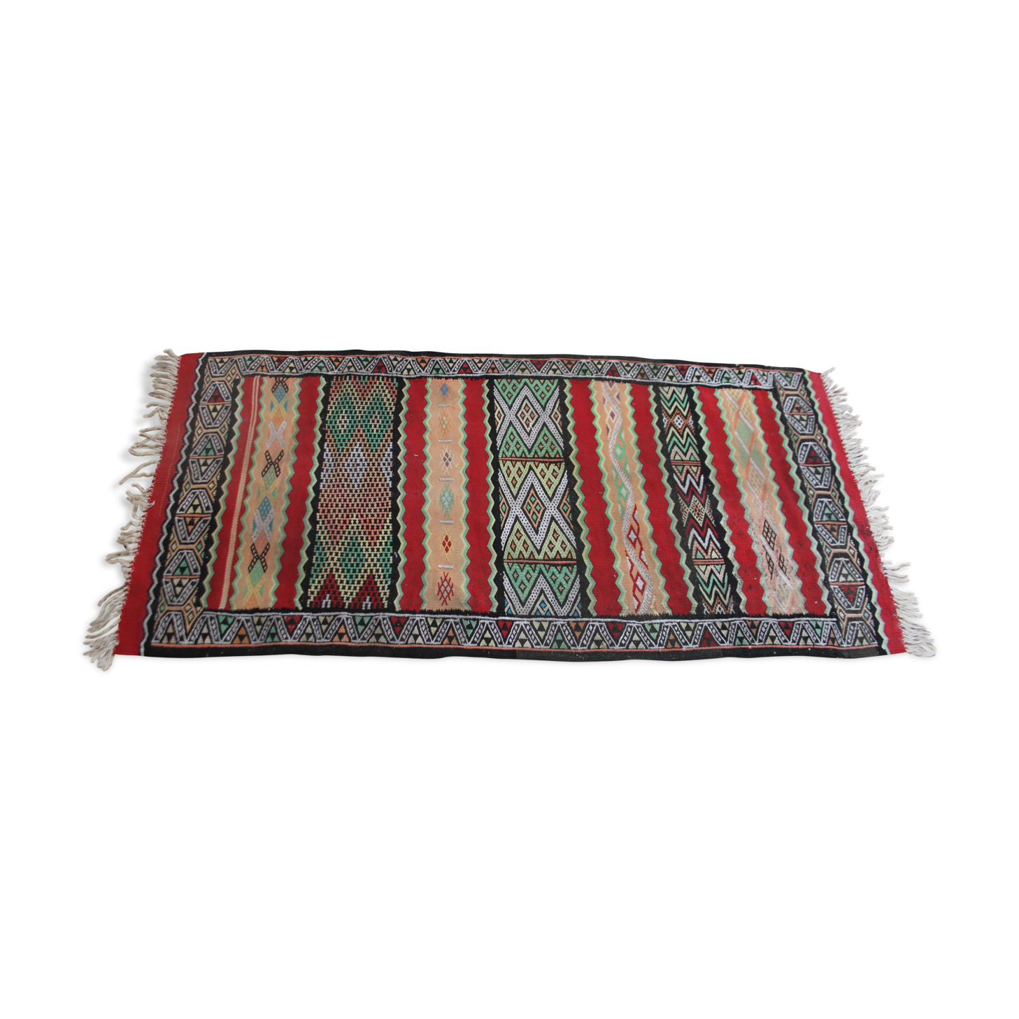 Old oriental rug Kilim 74,5x150cm