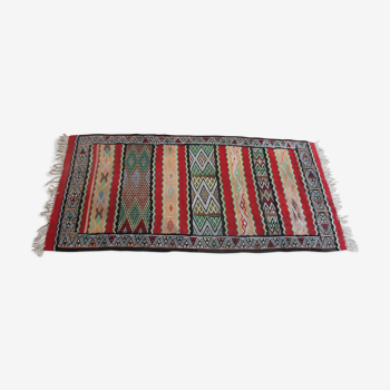 Ancien tapis oriental Kilim 74,5x150cm