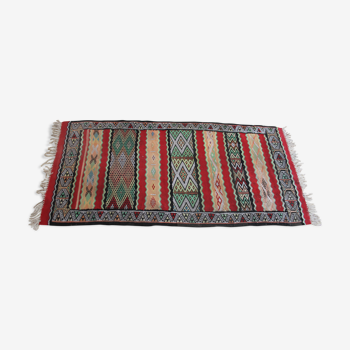 Old oriental rug Kilim 74,5x150cm
