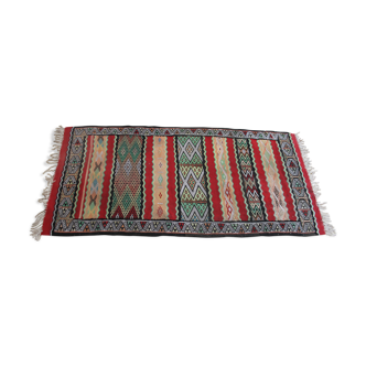 Ancien tapis oriental Kilim 74,5x150cm