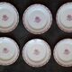 1 set of 6 Art Deco dessert plates from Limoges