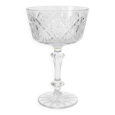Grand coupe en cristal Idéal comme centre de table ou bougeoir