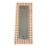Vintage rattan mirror
