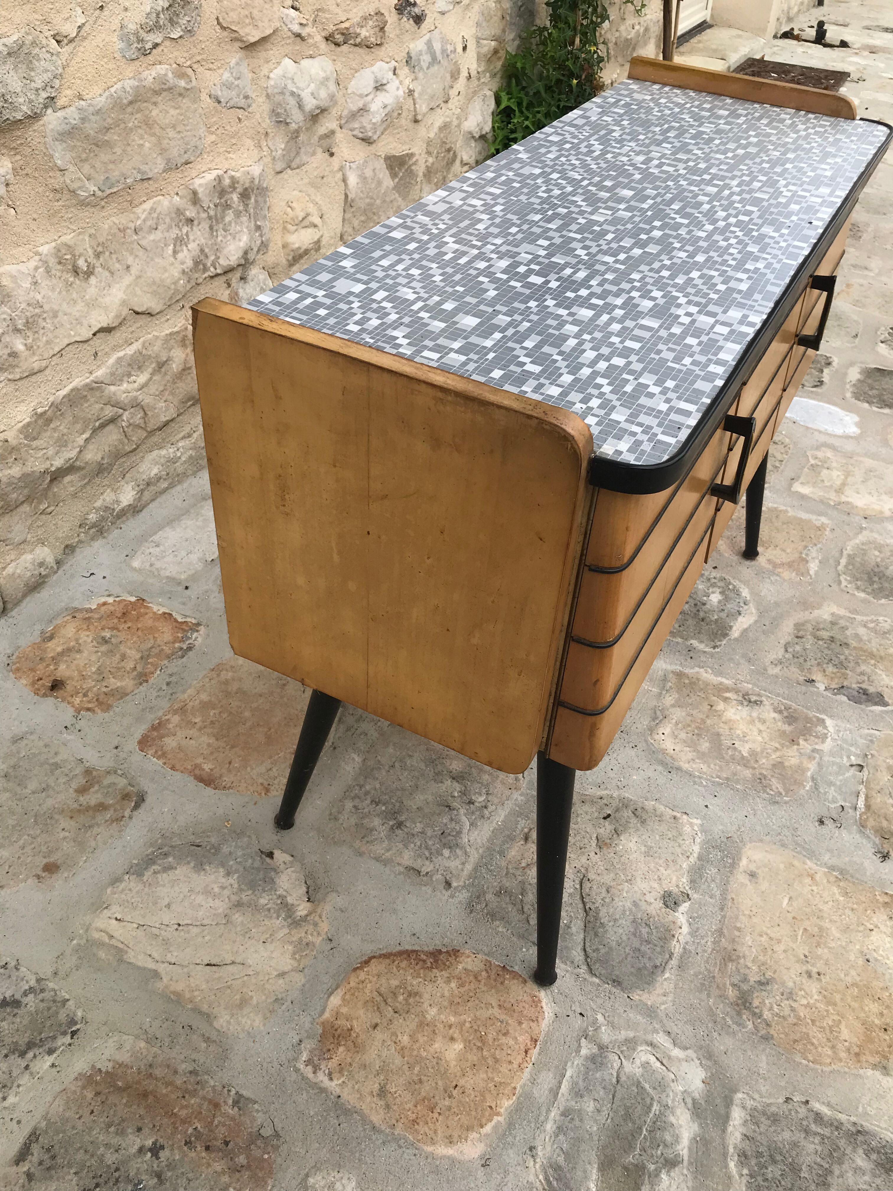 Small buffet TV cabinet 60s