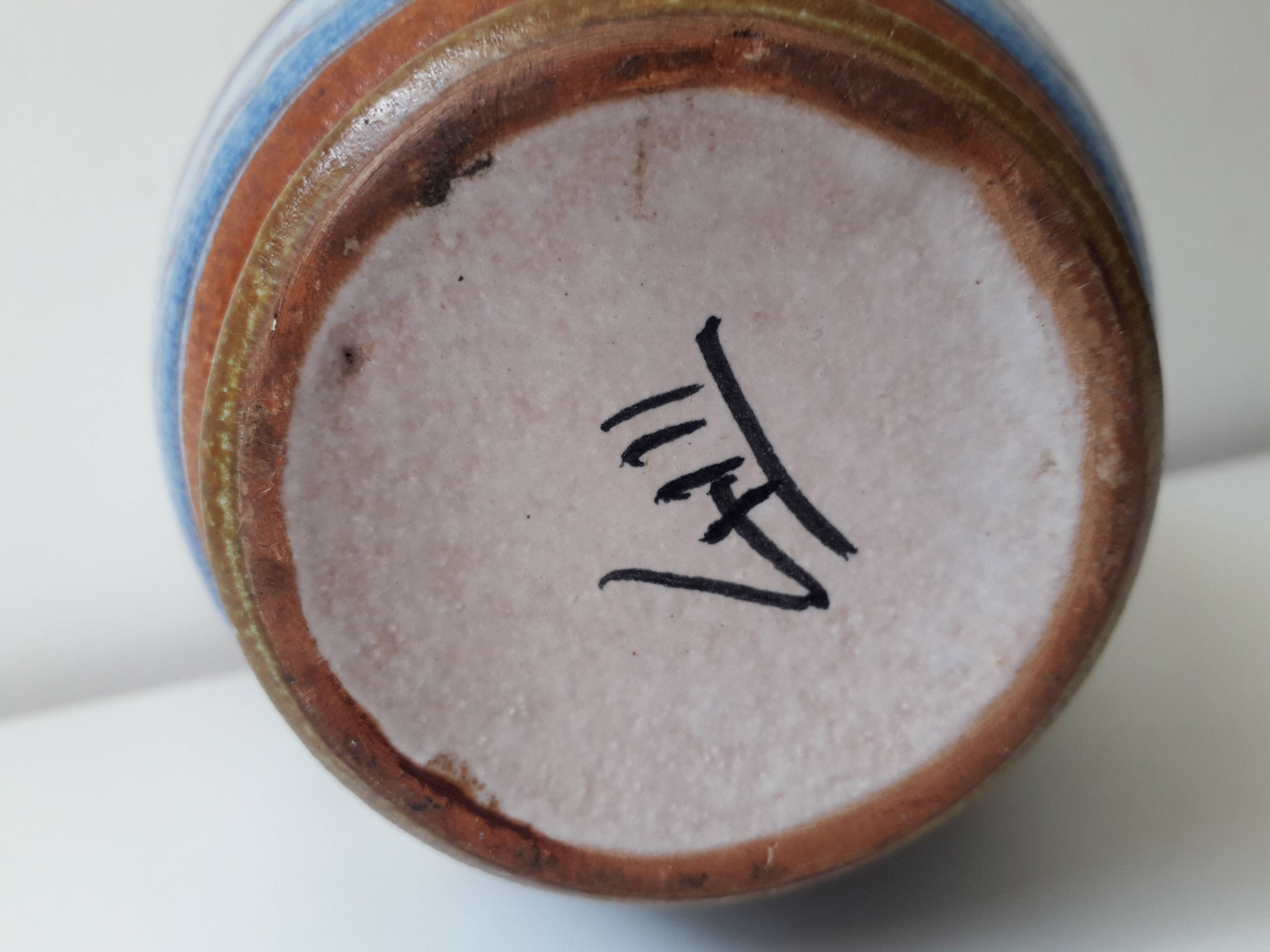 Flowery ceramic pitcher No. 4111 (A12)