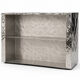 Contemporary Stainless Steel Reception Desk