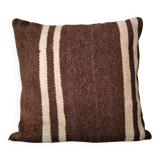 Cushion cover in old Berber blanket.