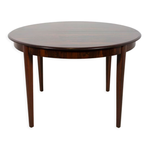 Table à manger danoise en palissandre,