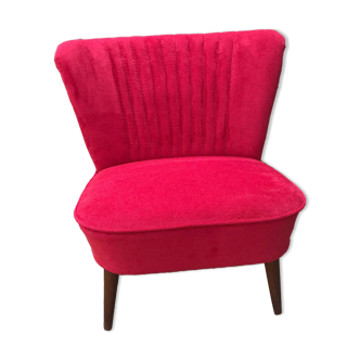 Fauteuil rouge, années 1950