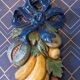 Wall decoration in slurry (fruit)