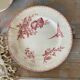 Round plate made of ironstone Sarreguemines Digoin model Favourite