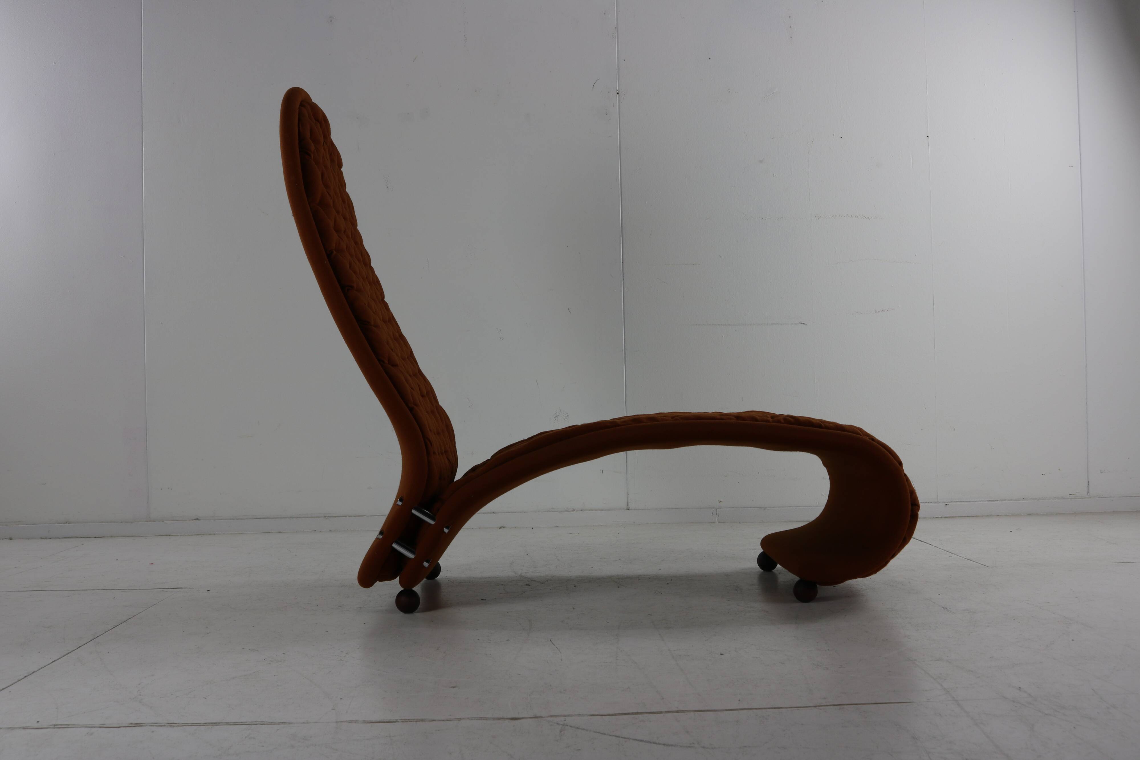 Very special lounge chair by Verner Panton for Fritz Hansen