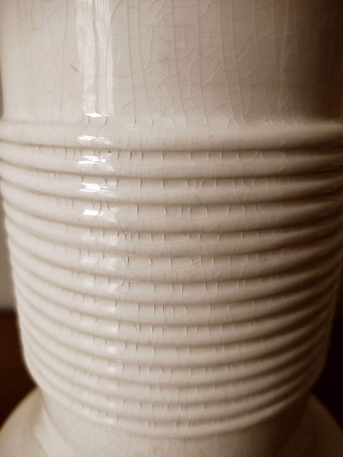 Faience art deco vase by Charolles