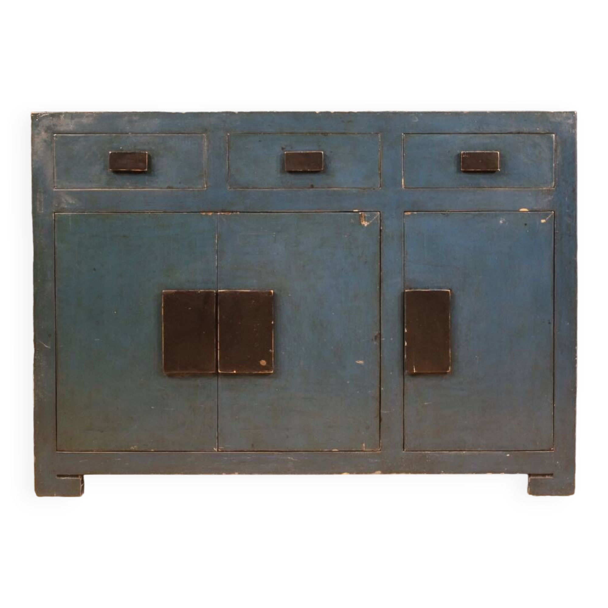 Chinese sideboard in lacquered exotic wood from the 20th century