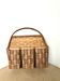 Panier en rotin vintage à suspendre