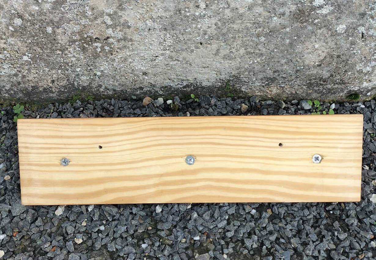 Patère vintage en bois