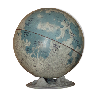 Globe lunaire vintage 1966