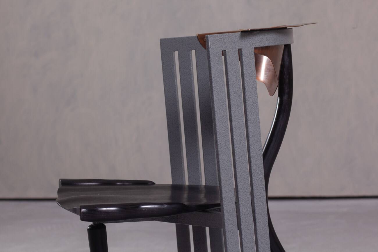 Postmodern Ota Otanek chair by Borek Sipek for Vitra, Germany 1990s set of 2
