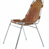 Chaise en cuir Les Arcs de Charlotte Perriand