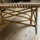Rattan coffee table