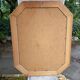 Vintage octagonal mirror