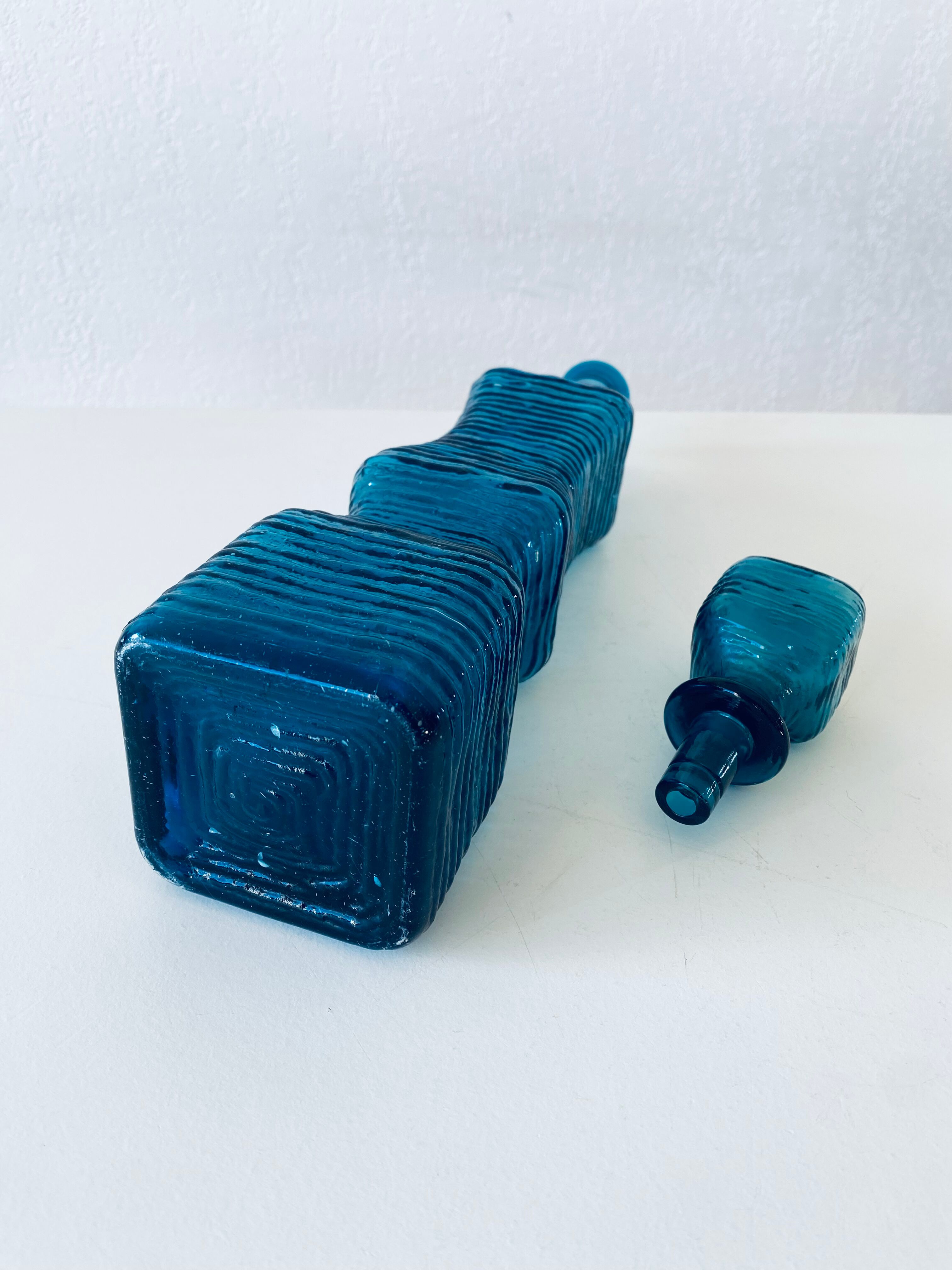 Italian glass decanter