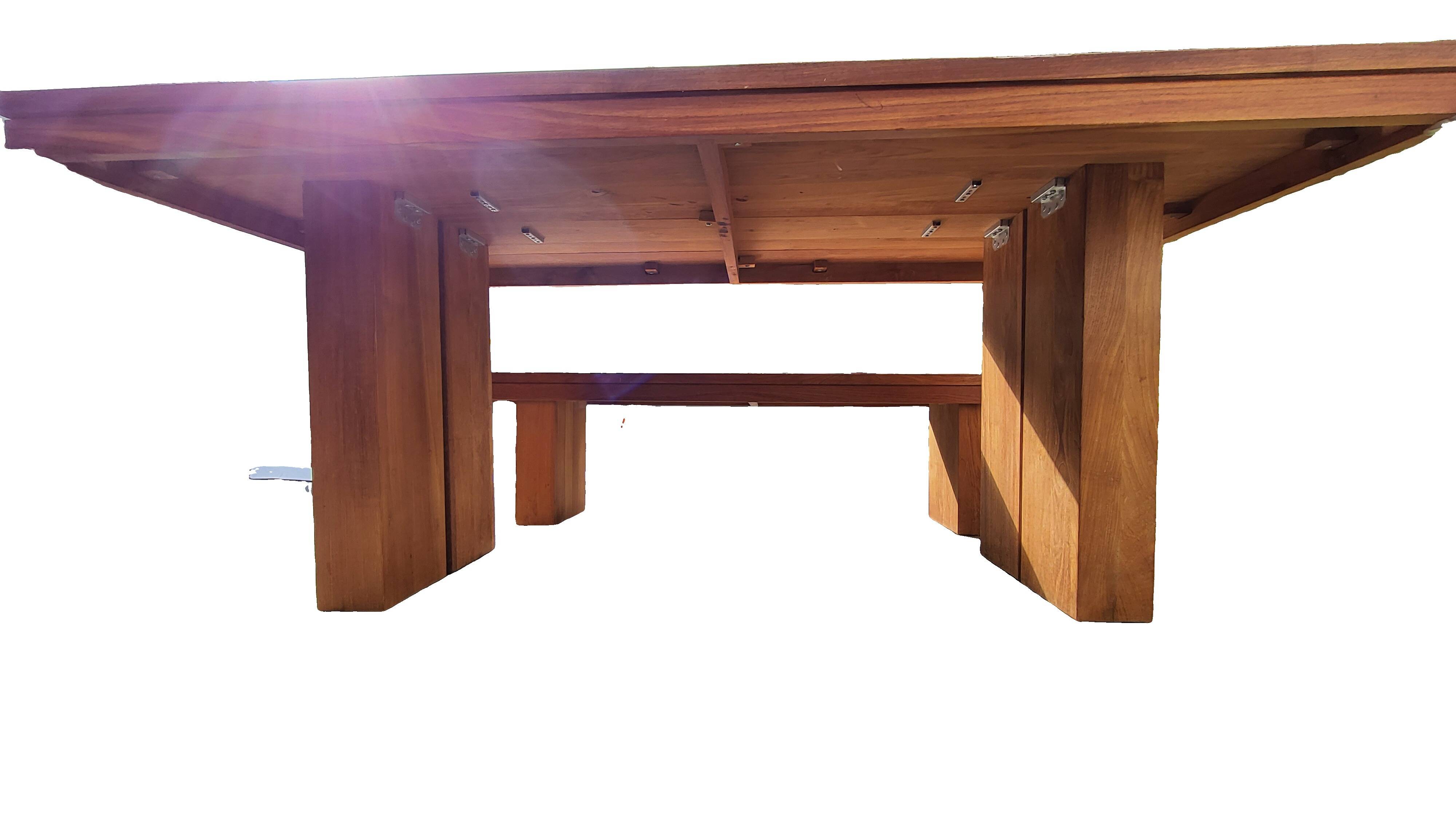 Table et banc en chêne massif Sedec
