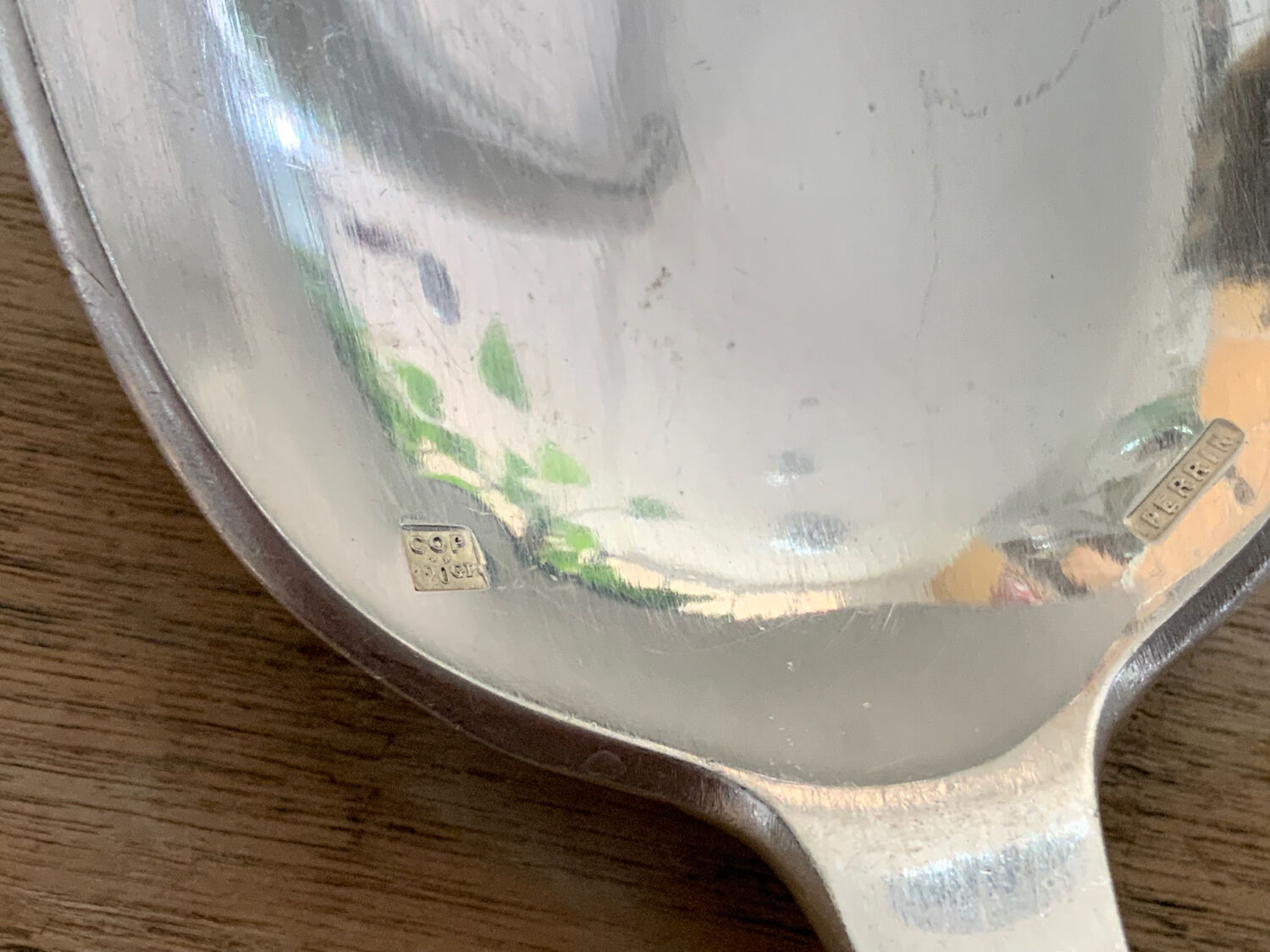 12 silver-plated spoons