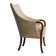 Mid-Century armchair in wool and beech, 1950s