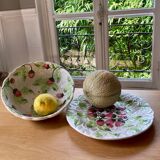 Set salad bowl fruit drainer and dish slurry