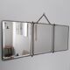 Miroir de barbier triptyque