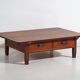 Table basse japonaise ancienne avec tiroirs – période Showa – vers 1930-1950