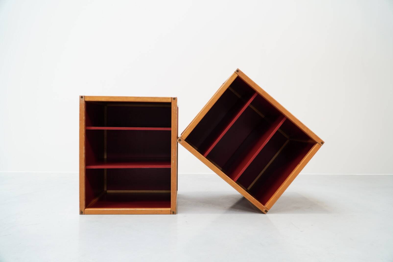 André Sornay, Pair of Modernist Storage Units