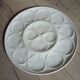 Large antique oyster platter
