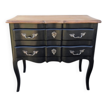 Louis XV patinated jump commode