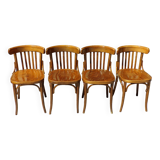 Set of 4 vintage bistro chairs
