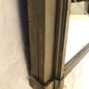 Louis XVI style trumeau in 19th century lacquered wood 196x172cm
