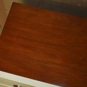 Commode Ralph Lauren Modern Hollywood cuir et bois