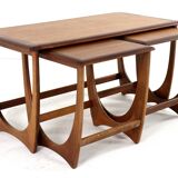 G-Plan coffee table with nesting tables - mid century modern