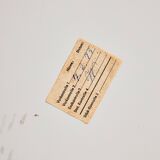 Table basse en plastique par Preben Fabricius