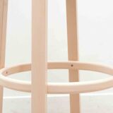 Alvar Aalto 64 stool in black and birch for Artek